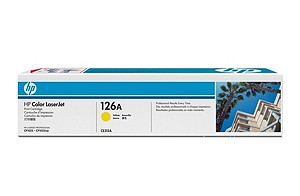 126A Yellow LaserJet Print Cartridge (yield: 1,000 pages)