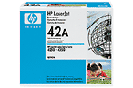 Laserjet 42a Smart Black Print Cartridge (Yield: 10,000 Pages) - Q5942a