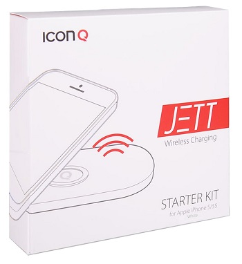 Jett Qi Wireless Charging f/ iPhone 5/5S - White *FREE SHIPPING*