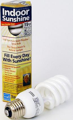 15 Watt Full Spectrum Compact Fluorescent Bulb *FREE SHIPPING*
