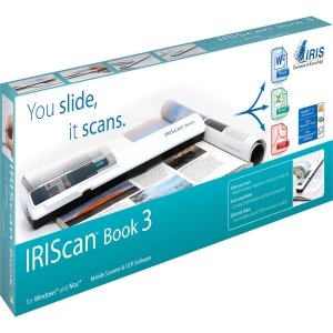 IRIScan Book 3 Wireless Portable 900 dpi Color Scanner- 457888 *FREE SHIPPING*