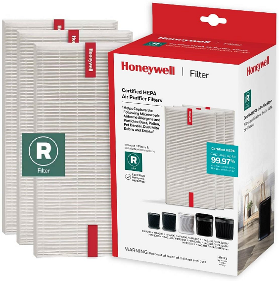 HEPA  Air Purifier Filter R - 3-Pack -White *FREE SHIPPING*