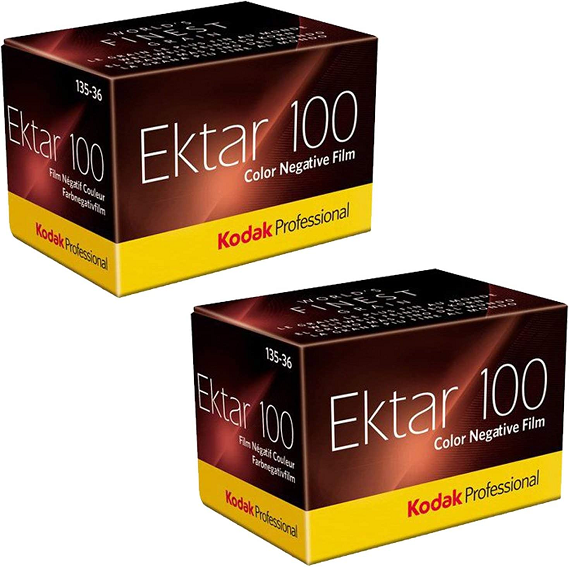 Ektar 100 Pro Color Print Film 135-36 36 Exposures - 2 Pack (72 Exposures) *FREE SHIPPING*