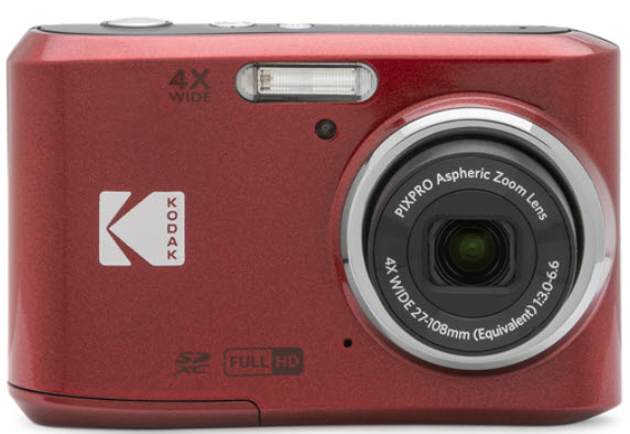 PIXPRO FZ45 16 MegaPixel, 4X Optical Zoom, 2.7 Inch LCD Screen Digital Camera - Red *FREE SHIPPING*