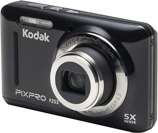 PIXPRO FZ53 16 Megapixel, 5x Optical Zoom 2.7 Inch LCD Digital Camera - Black *FREE SHIPPING*