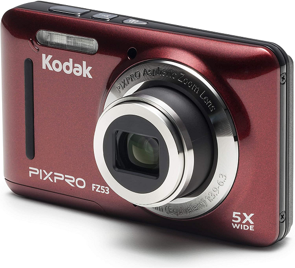 PIXPRO FZ53 16 Megapixel, 5x Optical Zoom 2.7 Inch LCD Digital Camera - Red *FREE SHIPPING*