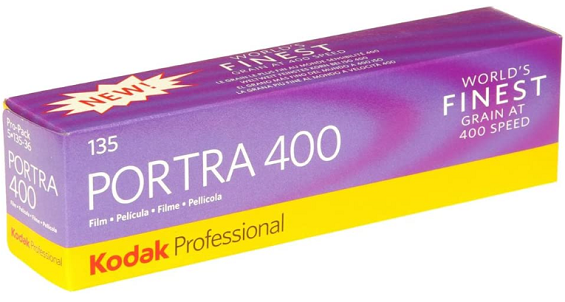 Portra 400 135-36 35mm Pro Color Print Film (400 ASA) 5-Pack *FREE SHIPPING*