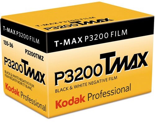 Professional T-Max P3200 35mm Black And White Negative Film - 36 Exposure
