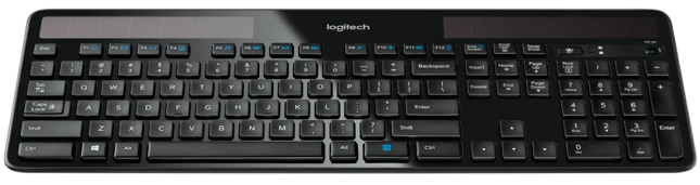 K750 Solar Powered Wireless Keyboard - Black *FREE SHIPPING*