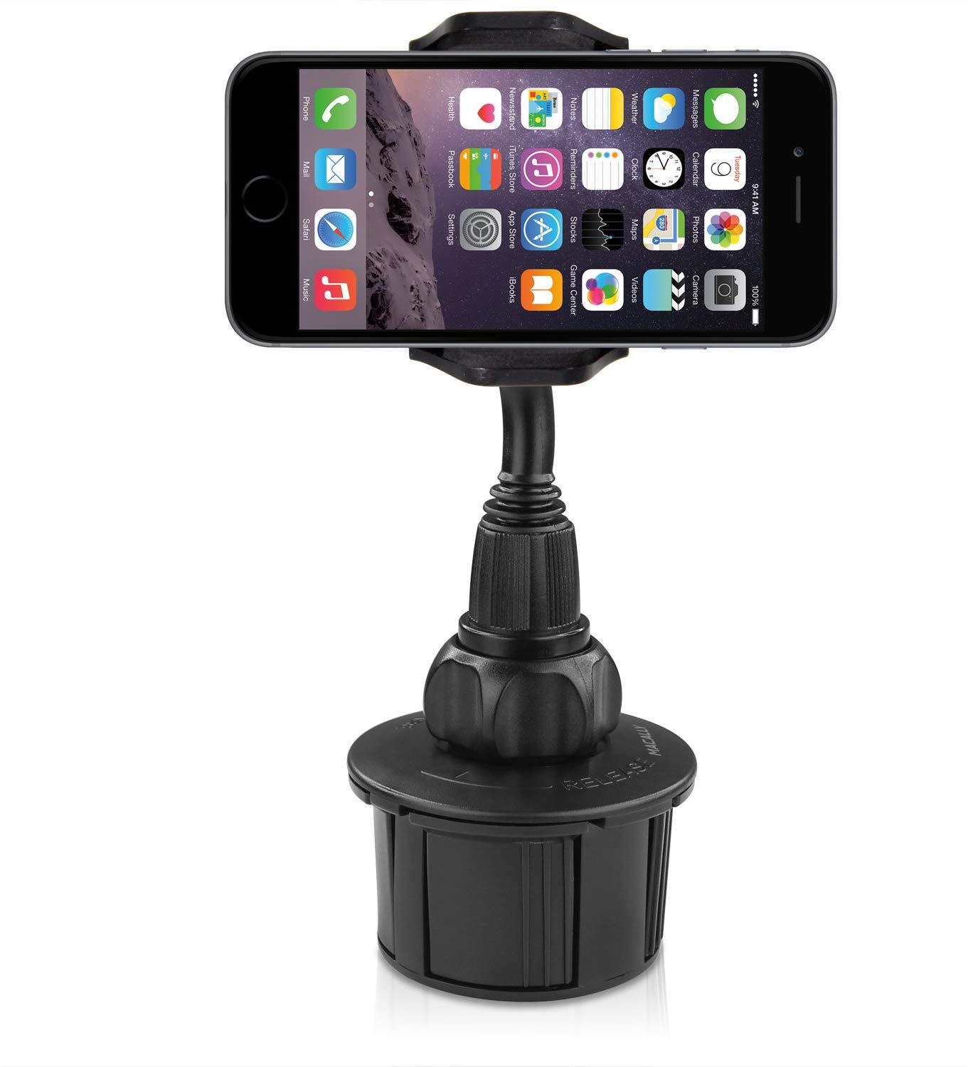 MCUPMP Adjustable Cup Holder Phone Mount