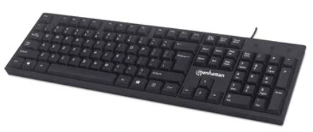 104-Key Wired Keyboard - Black *FREE SHIPPING*