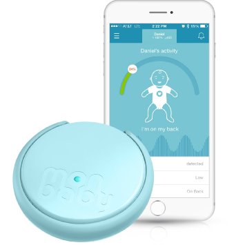 Baby Monitor for Breathing and Movement (Blue)