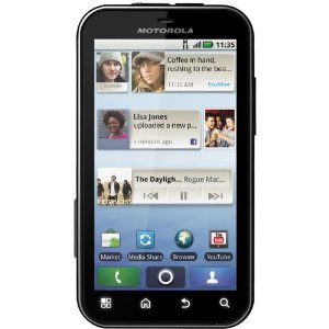 Defy MB525 Unlocked Cellphone with Android OS 2.2, 5MP Camera Smartphone (Black) *FREE SHIPPING*