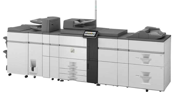 MX-8081 80 ppm B&W and Color networked digital MFP