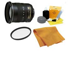 AF-S 12-24/4.0 G ED-IF DX Super Wide Angle Zoom Lens (77mm) • 77 UV Filter • Lens Cleaning Kit • Anti Static Cloth *FREE SHIPPING*
