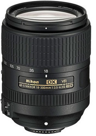 AF-S DX NIKKOR 18-300mm f/3.5-6.3G ED VR Lens (67mm) *FREE SHIPPING*