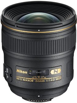 AF-S 24mm F/1.4G ED SWM Nikkor Wide Angle Lens (77mm) *FREE SHIPPING*