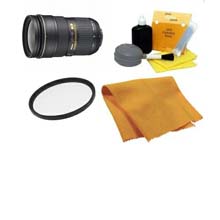 AF-S 24-70/2.8G ED Wide Angle-Telphoto Zoom Lens (77mm) • 77 UV Filter • Lens Cleaning Kit • Anti Static Cloth *FREE SHIPPING*