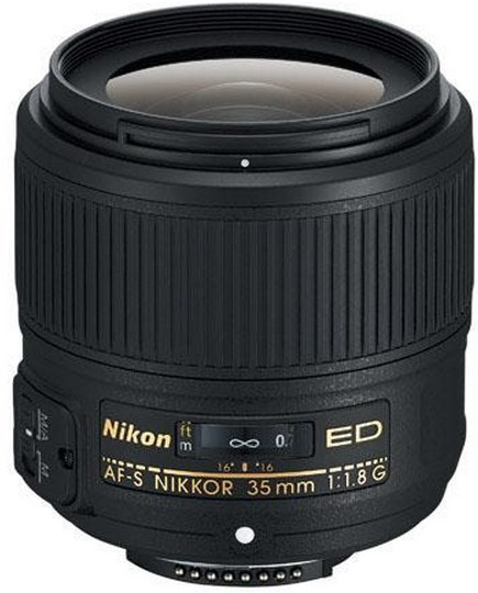 AF-S FX 35/1.8G ED Nikkor Wide Angle Lens (58mm) *FREE SHIPPING*
