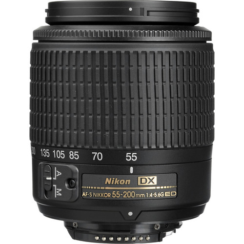 AF-S 55-200mm f/4-5.6G DX ED Zoom-Nikkor Lens *FREE SHIPPING*