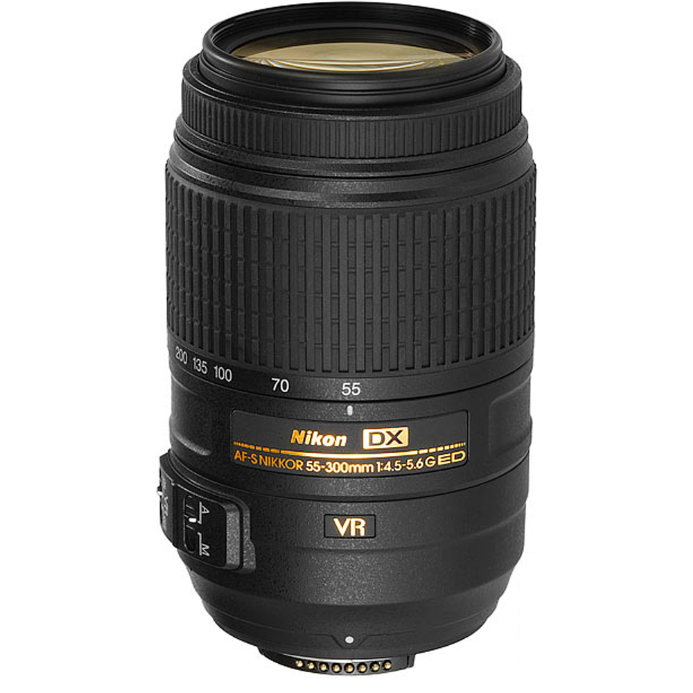 AF-S 55-300mm F/4.5-5.6G ED DX VR Zoom Lens *FREE SHIPPING*