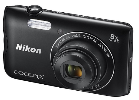 COOLPIX A300 20 Megapixel , 8x Optical Zoom, 2.7 In LCD Digital Camera - Black *FREE SHIPPING*
