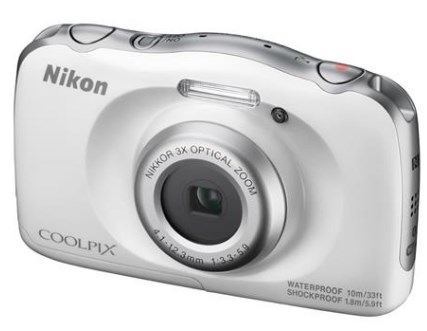 Coolpix W100 13.2 Megapixel, 3x Optical Zoom , 2.7 Inch LCD , Waterproof, Shockproof & Dustproof Compact Digital Camera - White *FREE SHIPPING*