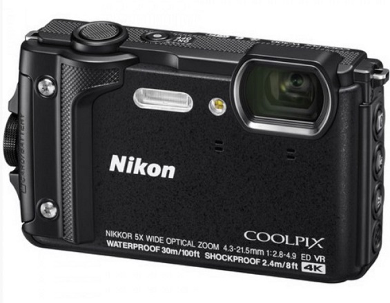 COOLPIX W300 16.1 Megapixel, 5x Optical Zoom Lens, 3.0 Inch LCD Screen, Full HD Video, Wi-Fi, GPS, Waterproof & Shockproof Digital Camera - Black *FREE SHIPPING*