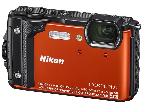 Coolpix W300 16.1 Megapixel, 5x Optical Zoom Lens, 3.0 Inch LCD Screen, Full HD Video, Wi-Fi, GPS, Waterproof & Shockproof Digital Camera - Orange *FREE SHIPPING*