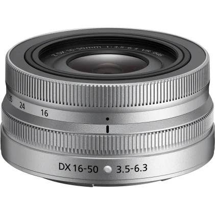 NIKKOR Z DX 16-50mm f/3.5-6.3 VR Zoom Lens - Silver *FREE SHIPPING*