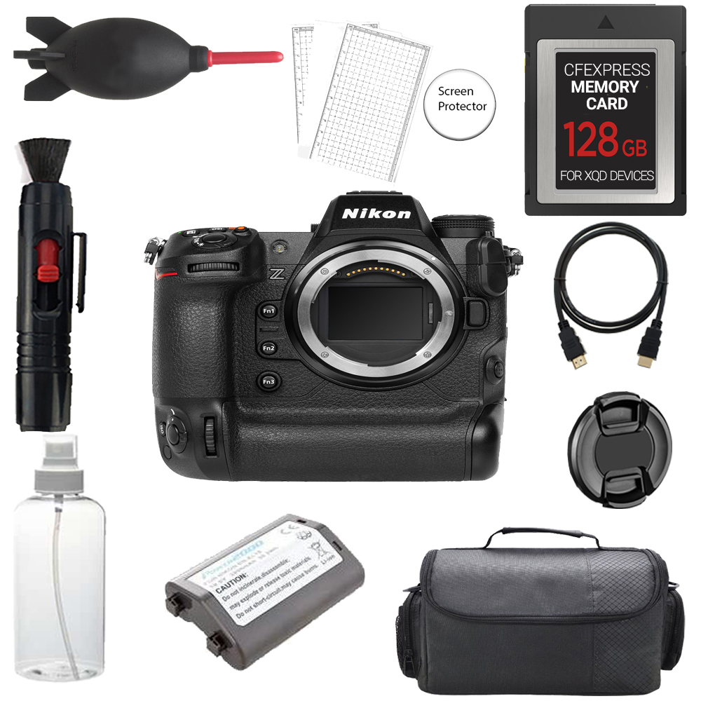 Z9 Mirrorless Camera (Body) 128GB + Bag+ Screen Protector- Basic Kit *FREE SHIPPING*
