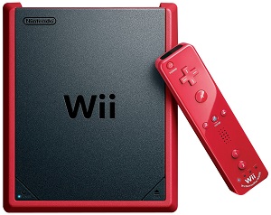 Wii Mini Red with Mario Kart