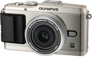 PEN E-P3 12.3 Megapixel, 3.0 Inch Live-View LCD Screen Compact Rangefinder Digital Silver Camera Body With 17mm Silver Lens Kit *FREE SHIPPING*