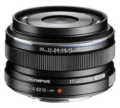 Zuiko Digital 17mm f/1.8 Wide Angle Lens - Black *FREE SHIPPING*