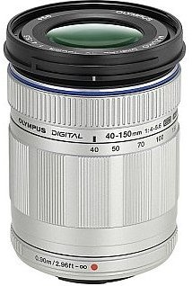 M 40-150mm F/4.0-5.6 ED Zuiko Digital Micro 4/3 Telephoto Zoom Lens - Silver *FREE SHIPPING*