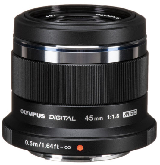 M 45mm f/1.8 ED MSC Zuiko Digital Lens - Black *FREE SHIPPING*