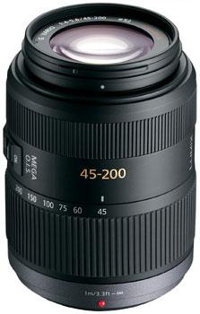 Lumix G Vario 45-200mm F/4.0-5.6 Mega O.I.S. Telephoto Zoom Lens (52mm)