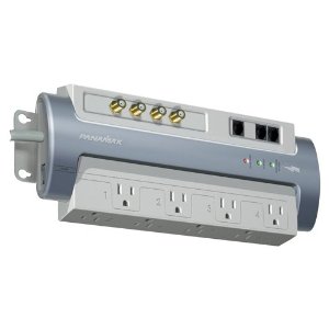 M8-AV 8 Outlet Tel/Coax Surge Protector
