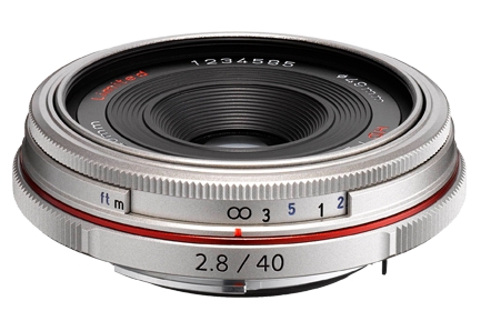 HD PENTAX-DA 40mm f/2.8 AL Limited Pancake Lens - Silver *FREE SHIPPING*