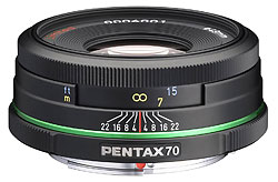 smc P-DA  70/2.4 Limited Edition Auto Focus Lens For Digital SLR Cameras *FREE SHIPPING*