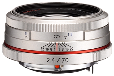 HD PENTAX-DA 70mm f/2.4 Limited Med Tele Lens - Silver *FREE SHIPPING*