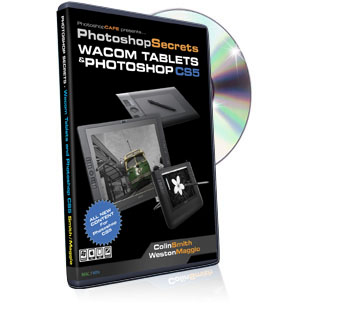 Tutorial DVD Photoshop Secrets Wacom Tablets and Photoshop CS5 By Colin Smith & Weston Maggio (3 Hours) *FREE SHIPPING*
