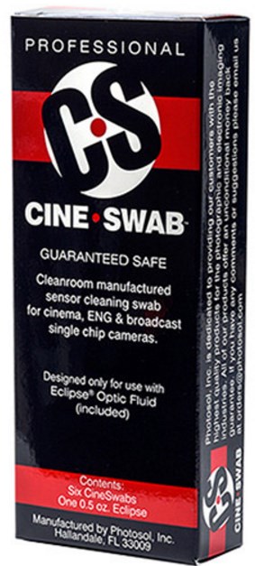 CS24KIT Cine Swab 24mm Super 35 Video Camera Sensor Cleaning *FREE SHIPPING*
