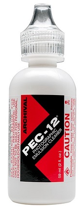PEC-12  2 Oz Photographic Emulsion Cleaner with Dropper Tip *FREE SHIPPING*