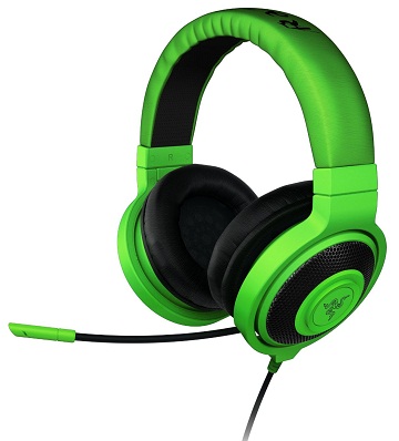 Kraken Pro Analog Gaming Headset, Green *FREE SHIPPING*