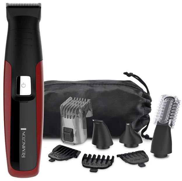 PG6155C All-In-One + Body Multigroomer Full Size Trimmer - Black/Red (10 Piece) Set *FREE SHIPPING*