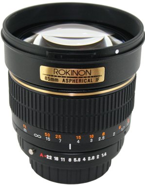 85mm f/1.4 Telephoto Lens with Automatic Chip For Nikon (72mm) *FREE SHIPPING*