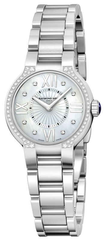 Raymond Weil Women's 5927-STS-00995 Noemia Stainless Steel Diamond Watch *FREE SHIPPING*