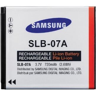 SLB-07A Replacement Rechargeable Lithium-Ion Battery For TL225 & TL220 Digital Cameras