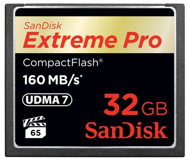 32GB Extreme Pro UDMA 7 Compact Flash Memory Card (Up to 160MB/150MB/s) *FREE SHIPPING*